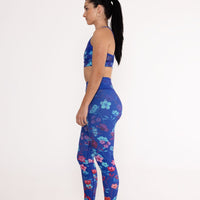 Strappy Bra Royal Flowers