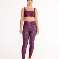 Camila Legging Cheetah Magenta