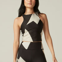 Alexa Cropped Tank High Noon