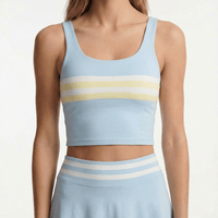 Paula Tank Stripped Baby Blue