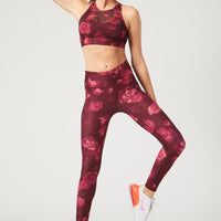 Noa Bra Neon Pink Flowers