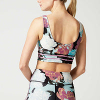 Jill Reversible Bra Satin Garden