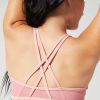 Strappy Bra Rose Blush