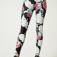 Aria Reversible Legging Satin Garden