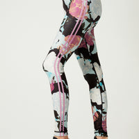 Aria Reversible Legging Satin Garden