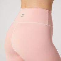 Camila Cropped Front Pocket Legging Rose Blush