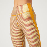 Harper Legging Zipper Turmeric