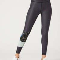 High Waist Reversible Legging Tokyo Midnight