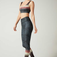 Aria Reversible Legging Tie Dye Stripe
