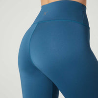 Camila Cropped Front Pocket Legging Deep Lake