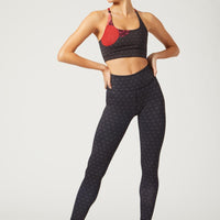 High Waist Reversible Legging Tokyo Sunrise