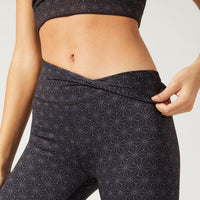 High Waist Reversible Legging Tokyo Sunrise