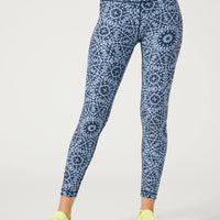 High Waist Reversible Legging Mandala Serenity