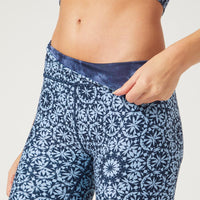 High Waist Reversible Legging Mandala Serenity