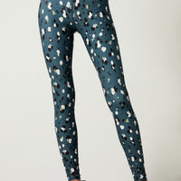 Zoe Back Pocket Legging Paint Spot Animal