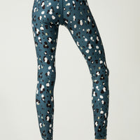 Zoe Back Pocket Legging Paint Spot Animal