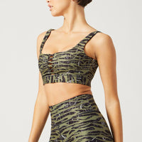 Nina Bra Downtown Zebra Olive