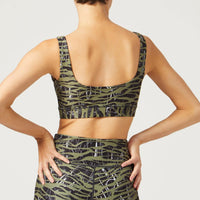 Nina Bra Downtown Zebra Olive