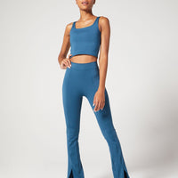 Teresa Slit Flare Deep Lake