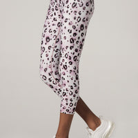 Camila Cropped Front Pocket Legging Cheetah Glow