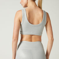 Anna Bra Heather Rib Iridescent Foil