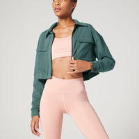 Charlie Shirt Jacket Evergreen