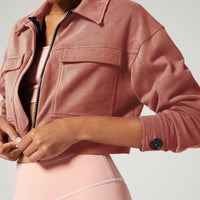 Charlie Shirt Jacket Rose Blush