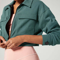 Charlie Shirt Jacket Evergreen