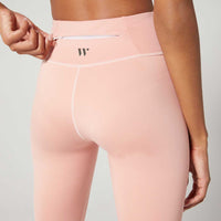 Zoe Back Pocket Legging Rose Blush