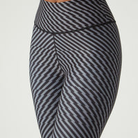 High Waist Reversible Legging Zig Zag
