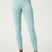High Waist Reversible Legging Zig Zag