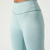 High Waist Reversible Legging Zig Zag