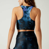 Bella Bra Floral Camo Stone Teal