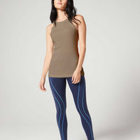 Alice Rib Tank Portobello