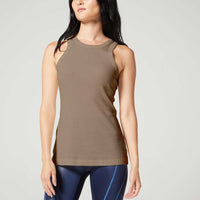 Alice Rib Tank Portobello