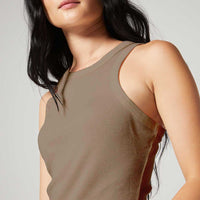 Alice Rib Tank Portobello