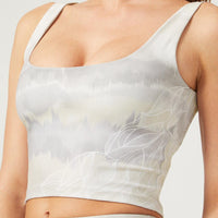 Thalia Cropped Tank Sahara White