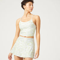 Avery Tank Downtown Zebra White