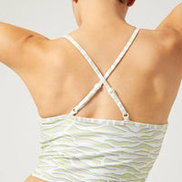 Avery Tank Downtown Zebra White