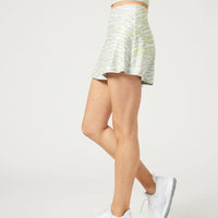 Casey Skort Downtown Zebra White