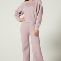 Amor Raglan Sweatshirt Elderflower