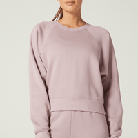 Amor Raglan Sweatshirt Elderflower