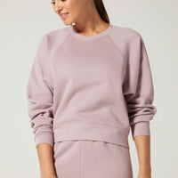 Amor Raglan Sweatshirt Elderflower