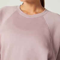 Amor Raglan Sweatshirt Elderflower