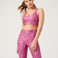 Irene Bra Pink Foil Cheetah
