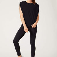 Fiona Muscle Tee Black