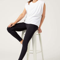 Fiona Muscle Tee White