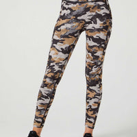 Remi Pocket Legging Black Multi Cascade Camo