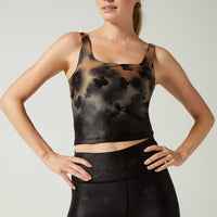 Thalia Tank Floral Camo Sahara