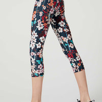 Camila Cropped Front Pocket Legging Midnight Glory